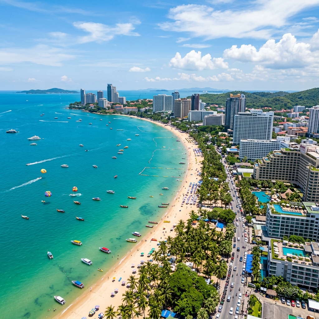 Bãi biển Pattaya, Thái Lan
